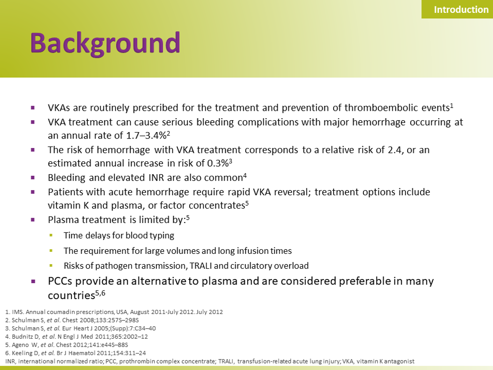 Efficacy and safety of 4F-PCC slides